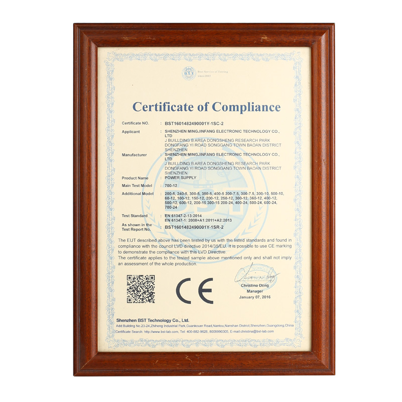 CE certification